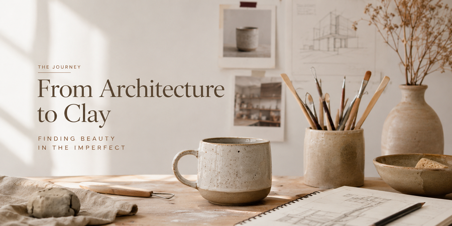 Why I Started Making Ceramics: Finding Beauty Beyond Perfect Lines